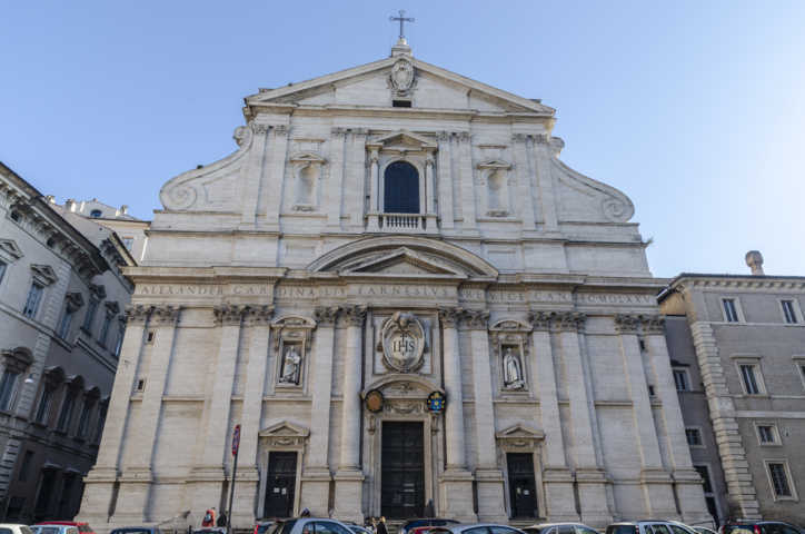 174 - Italia - Roma - iglesia del Santo Nombre de Jesus